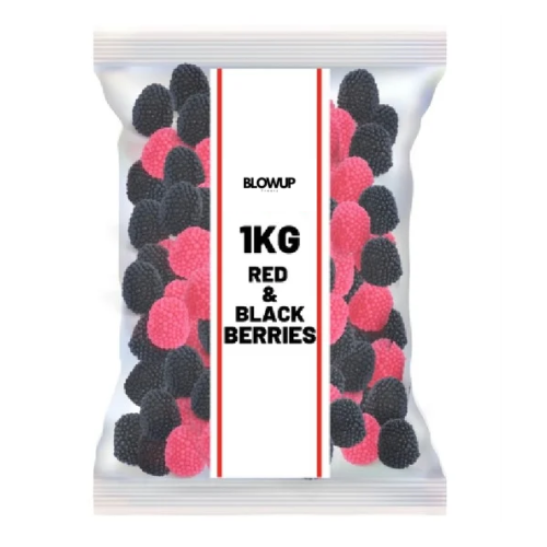 1KG RED & BLACK BERRIES MIX