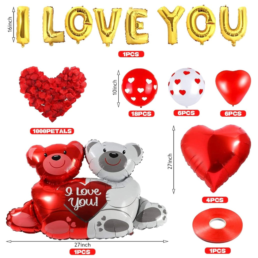 I LOVE YOU BALLOON BOX